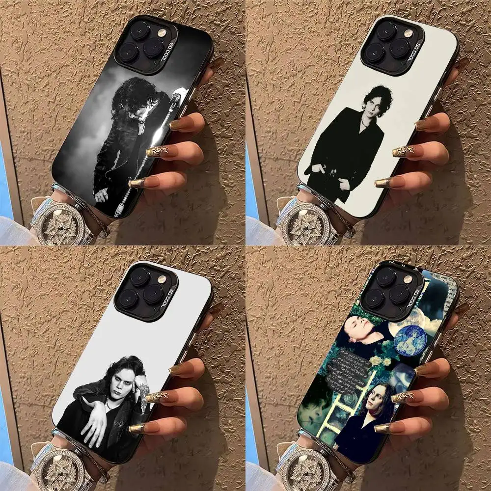 

V-Ville Valo final vocalist Phone Case Phone Case For iPhone 14 16 15 11 12 13 Pro Max Mini Plus Shockproof Cover