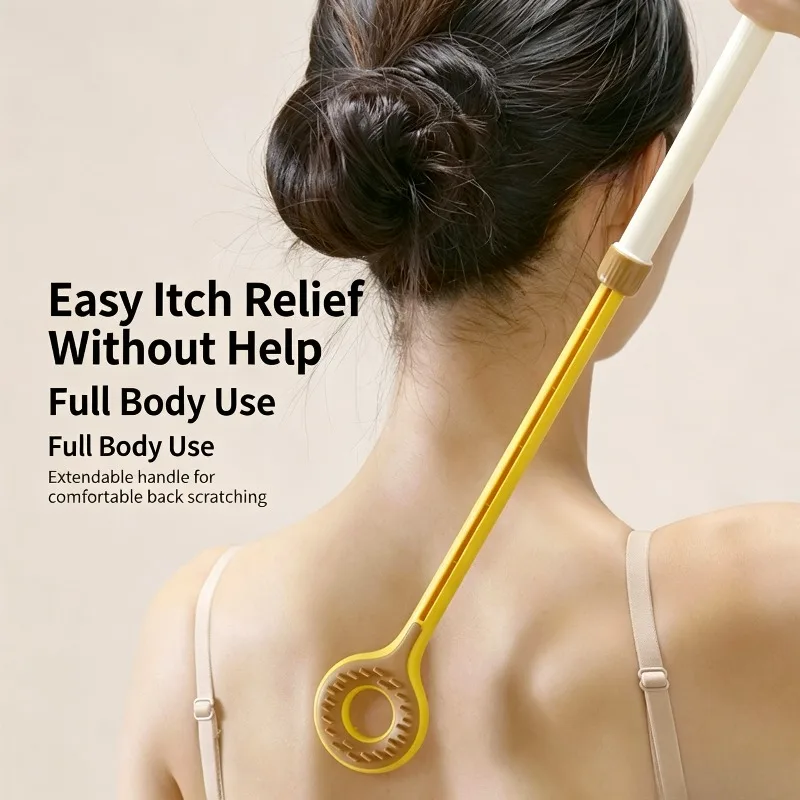 Telescopic Back Scratcher Double Sided Itch Scratcher Extendable Body Scratching Tool For Home Use