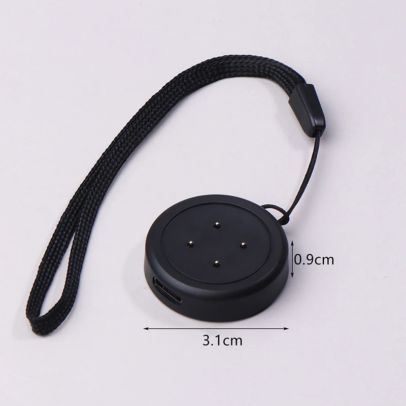 Smart Watch Charger Dock with Lanyard - USB Magnetic Charging Base Replacement for Quick Charging & Travel Use