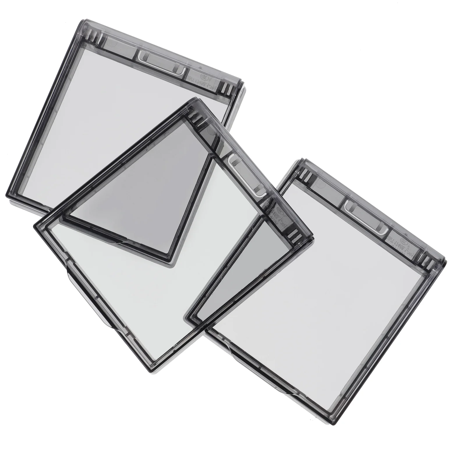 

3 Pcs Clear Abs Self Adhesive Light Switch Protectors Waterproof Covers Child Proof Safety Shields Junction Boxes