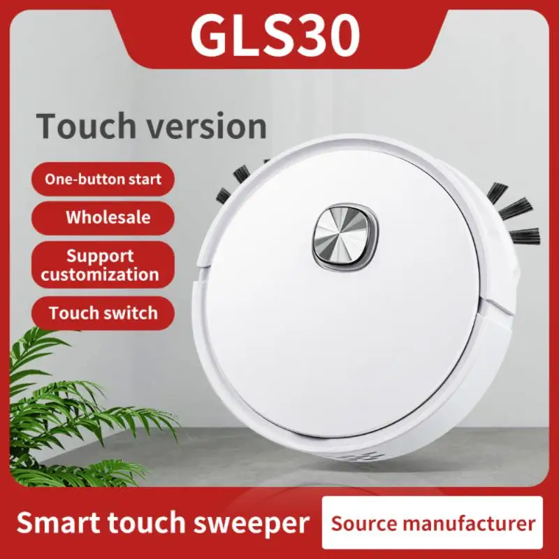 

GLS30 Robot Vacuum Cleaner Smart Automatic Sweeping Machine Cleaning Machine Strong Suction Cleaning for Smart Home with Dustbin