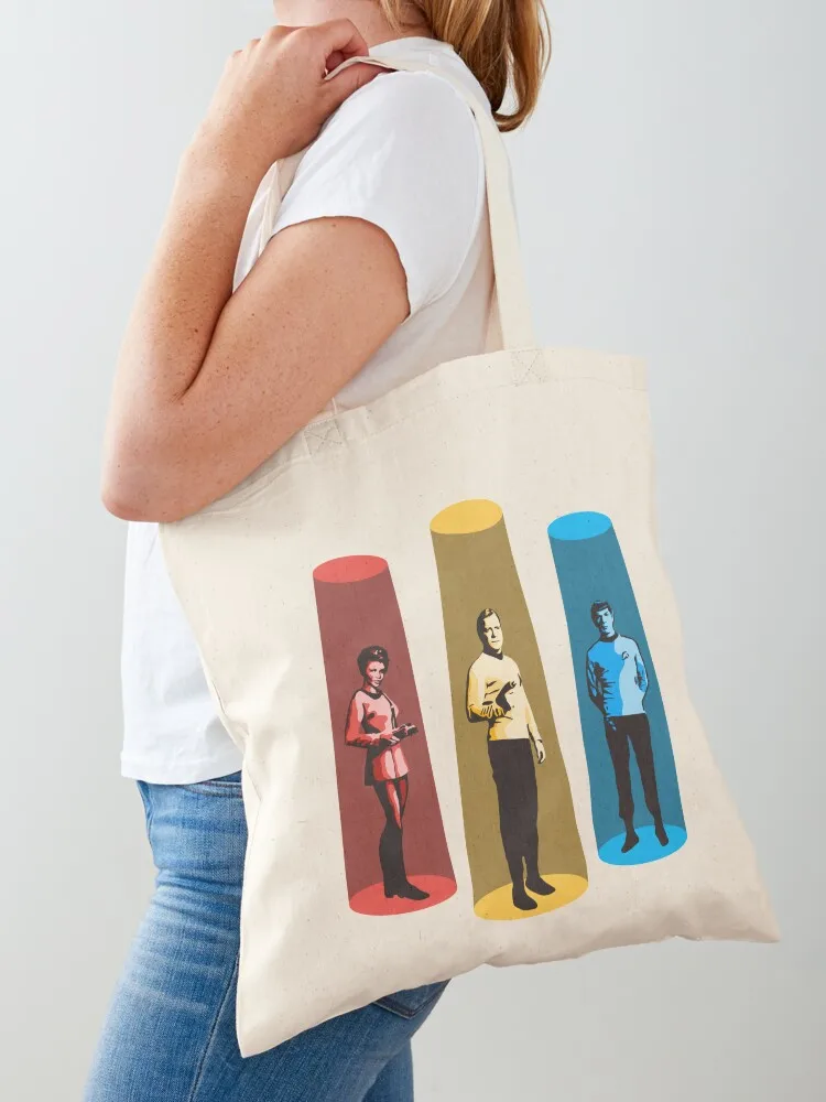 

Beam Me Up, Scotty Tote Bag woman shopping bag reusable grocery bags tote bags cloth bags