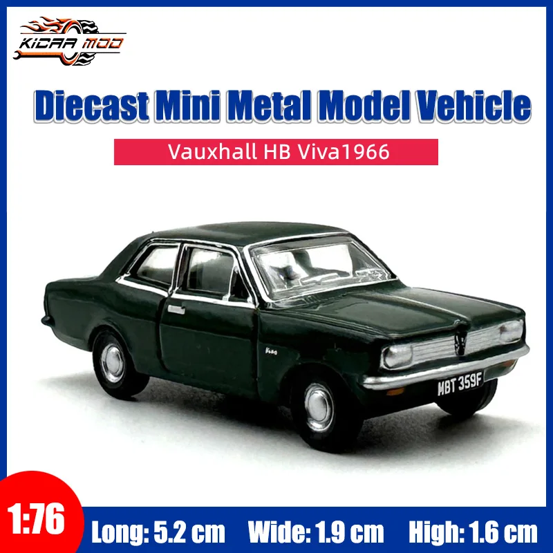 OXFORD 1/76 HB Viva1966&SUV Alloy Model Alloy Sports Car Toy Vehicle Collection Toy Gifts Hobby Collection