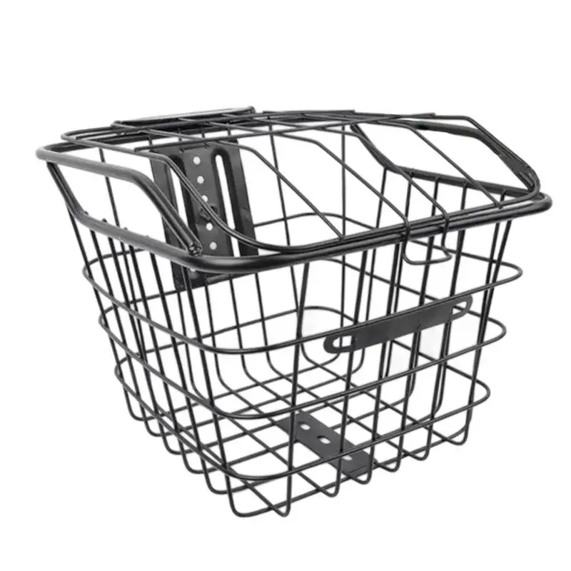 AliExpress NONE Electric Bike Basket Front Carrier Decoration Easy to Install Bicycle Storage Basket for Park Riding Outings Outdoor Supplies