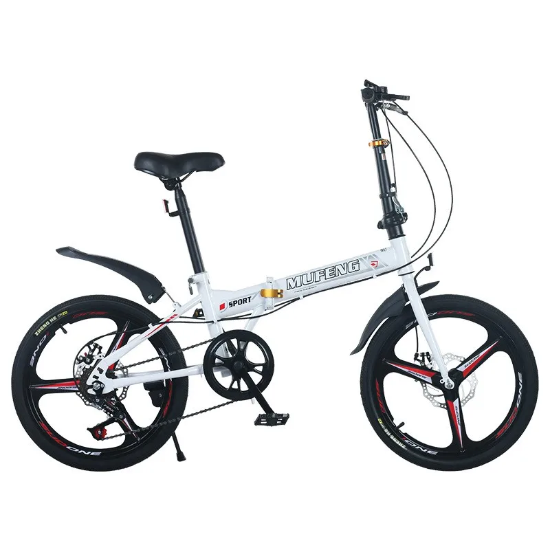 AliExpress LISM 20 Inch Folding Variable Speed/single Speed Bicycle For Male And Female Students Adult Disc Brake Bicycle Portable Commuter Bike