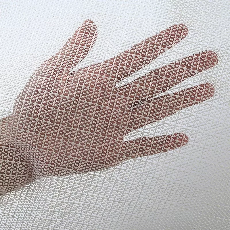 PVC Foaming Non Slip Mat Mattress Sofa Mat Antiskid Net Cloth Household Carpet Yoga Mat Anti-skid Fixing Base Fabric