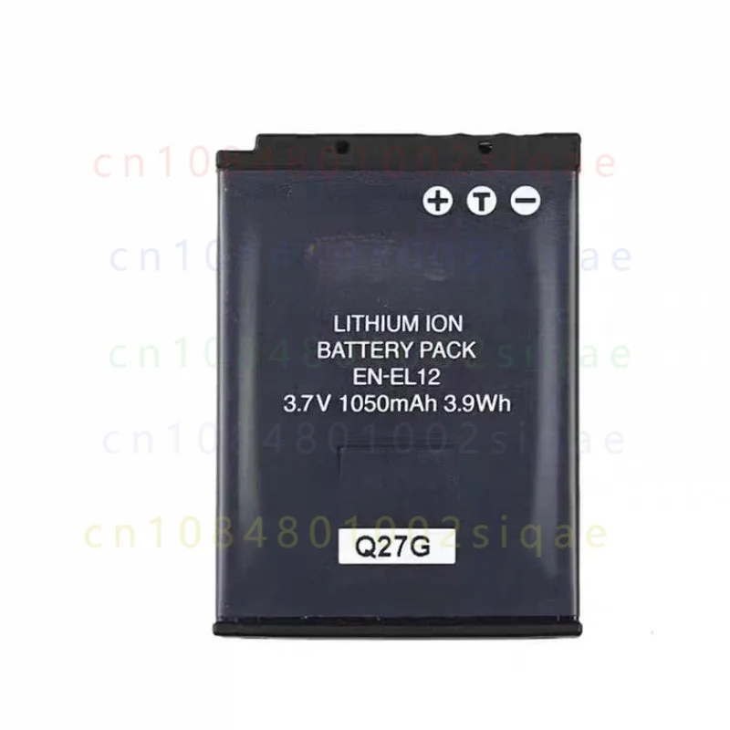 FOR Nikon EN-EL12 Camera Battery With Charger Fit S6150 S6200 S6300 S8000 S8100 S610 Digital Camera Replacement Kit