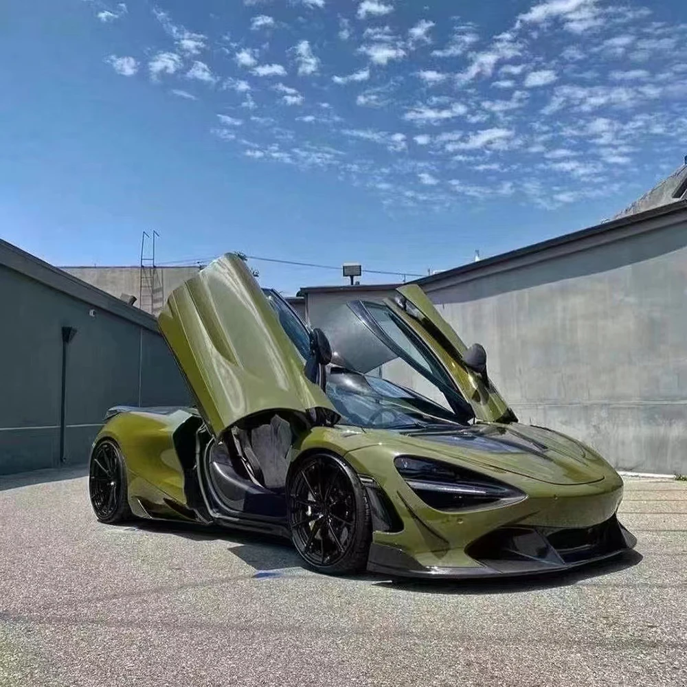 

PET Backing Car Graphics Film Green Vinyl Full car wrap cost