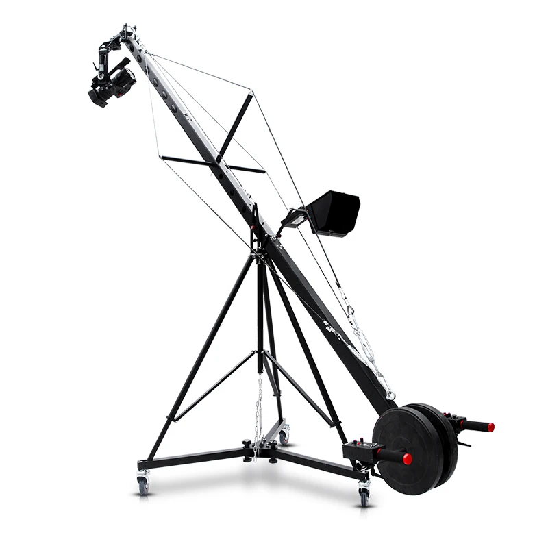 JianMei  XF64-3M Portable Camera Crane Rocker Arm JIB Controller Pan Tilt 360 Degree Rotation Video Shooting Stabilizer