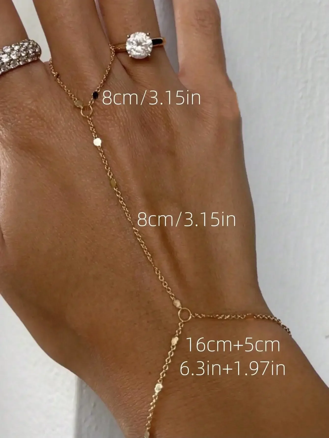 Bracelet chaîne en or Chic, Design Simple et Unique pour dames, bijoux cadeau