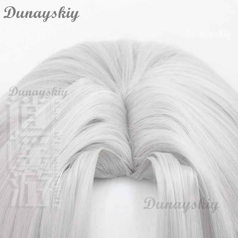 AHonkai ستار السكك الحديدية بليد Yingxing تأثيري دبوس الشعر الأبيض الأزهار خشبية أنيمي الدعامة هالوين عيد الميلاد الرجال