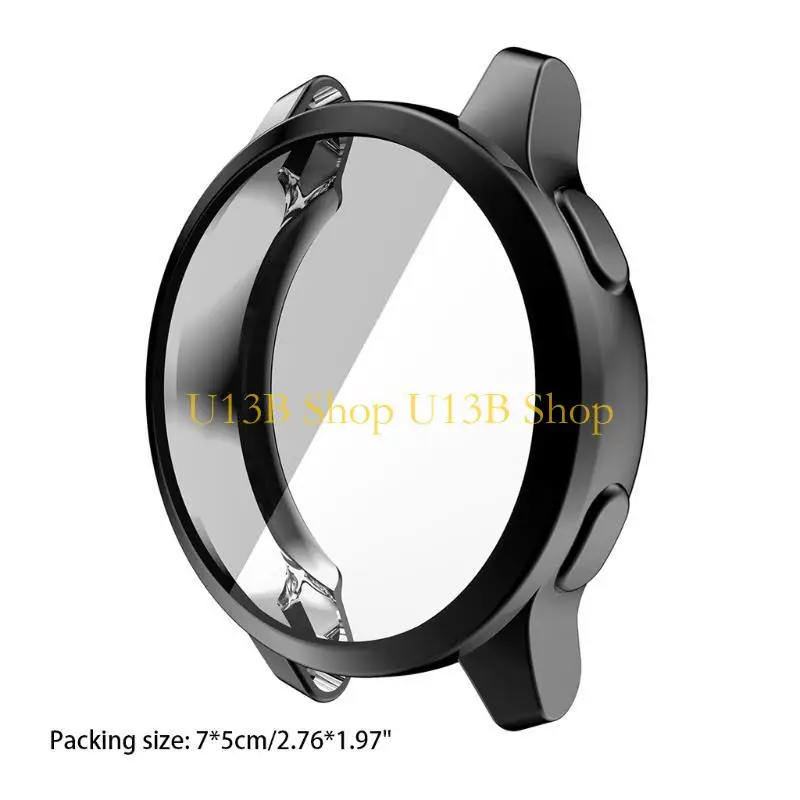 U13b per caso per Vivoactive 4S 40mm TPU Clear Schermo Protector tutt'intorno per caso Copertina protezione complessiva