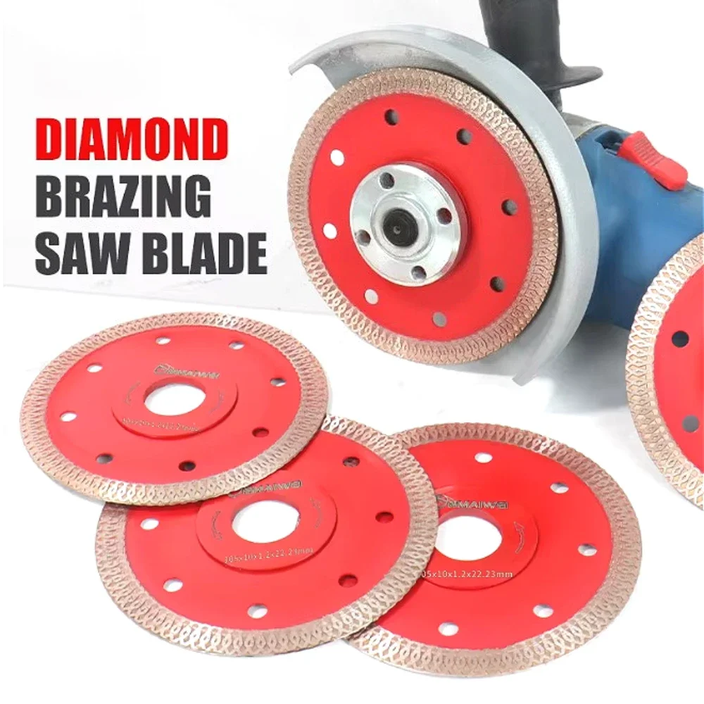 1 قطعة الماس شفرة القطع الجافة القرص الخزف سيراميك توربو رقيقة الحجر للرخام 105 115 125 مللي متر