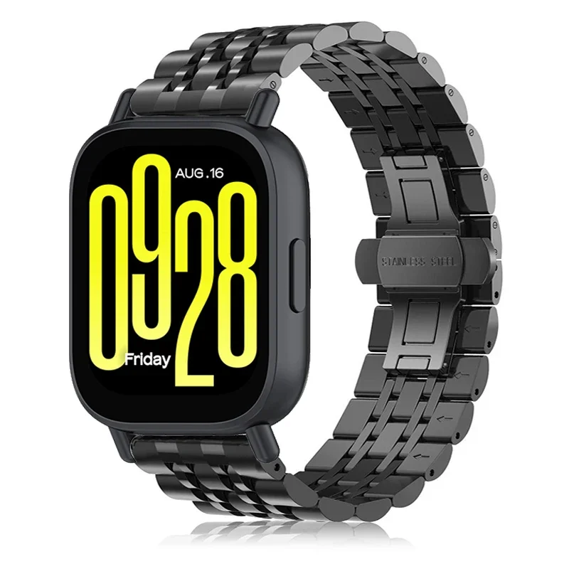 Cinturino in metallo per Redmi Watch 5 Lite cinturino in acciaio inossidabile per redmi watch 5 braccialetto attivo per redmiwatch 5 braccialetto attivo