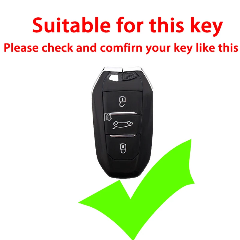 Car Remote Key Silicone Protective Case For Peugeot 308 408 508 2008 3008 4008 5008 Citroen C4 C4L C6 C3-XR Picasso DS3 DS4 DS5