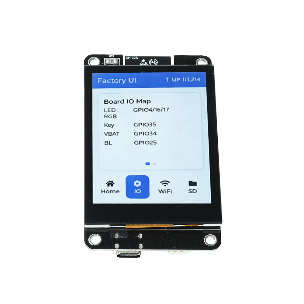 Esp32 2.8-inch St7789 Ips Touch Screen Wifi Bluetooth Development Board Type C Port 240*320 Display Screen For Iot Development