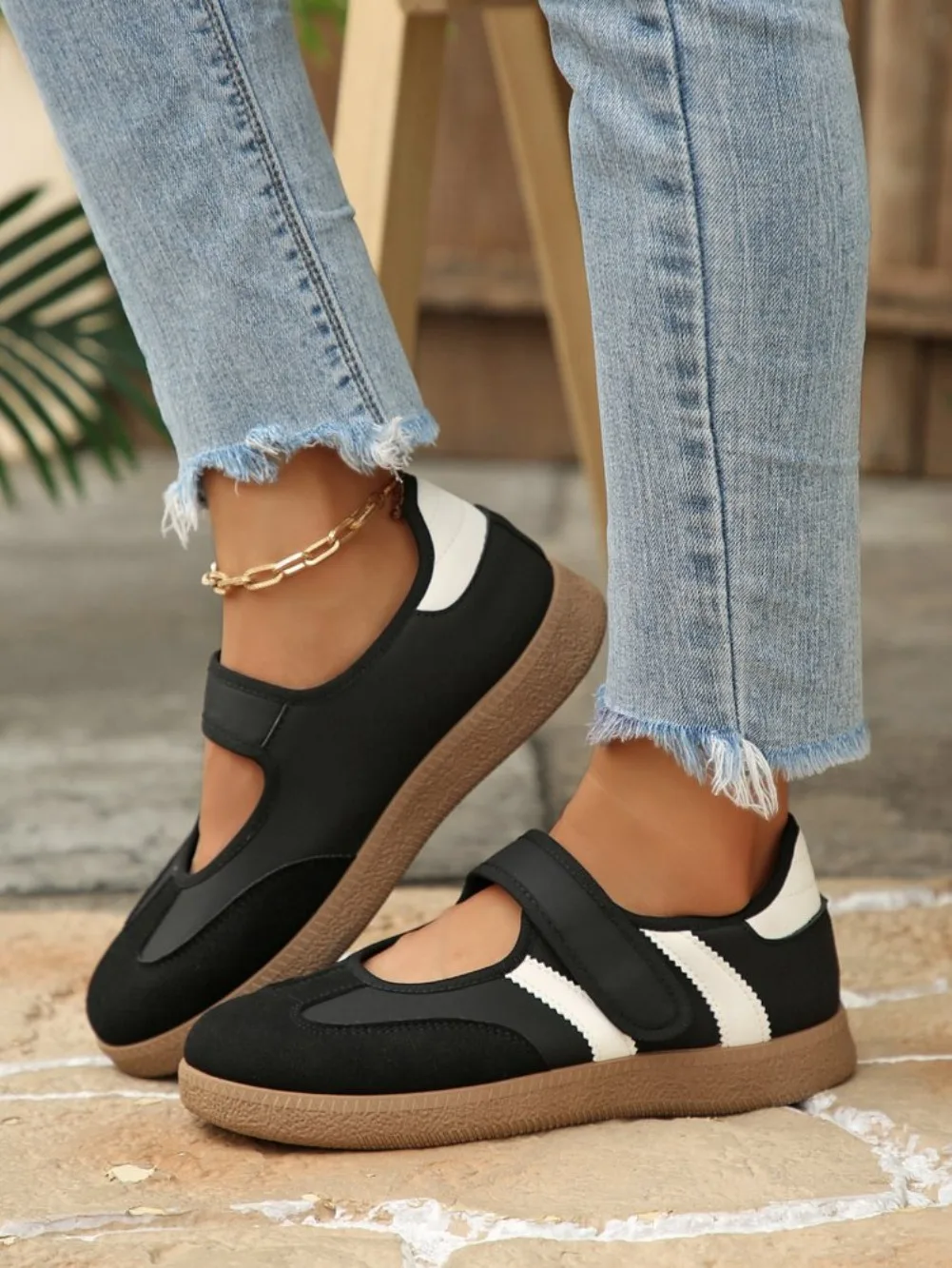 Damen Übergrößen Casual Sneakers 2026 Neue Slip-On Walkingschuhe Frühling Herbst Weiche Sohle Boardschuhe für Frauen Zapatos De Mujer – Detail 3