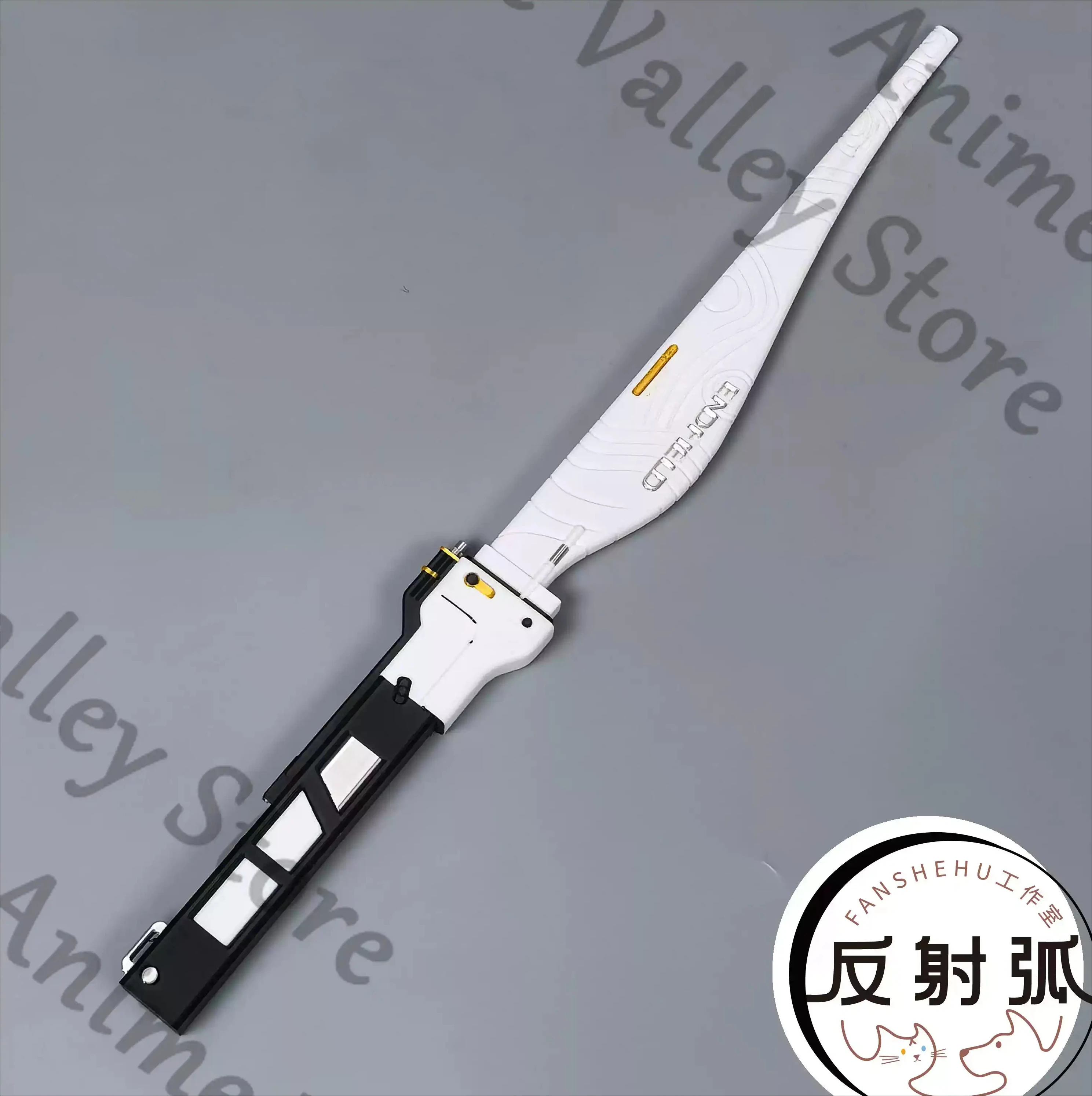 

Anime Arknights Perlica Cosplay Short Sword Wand Prop Cartoon Snickersnee Staves Object Held in Hand Weaponry Equipment Props