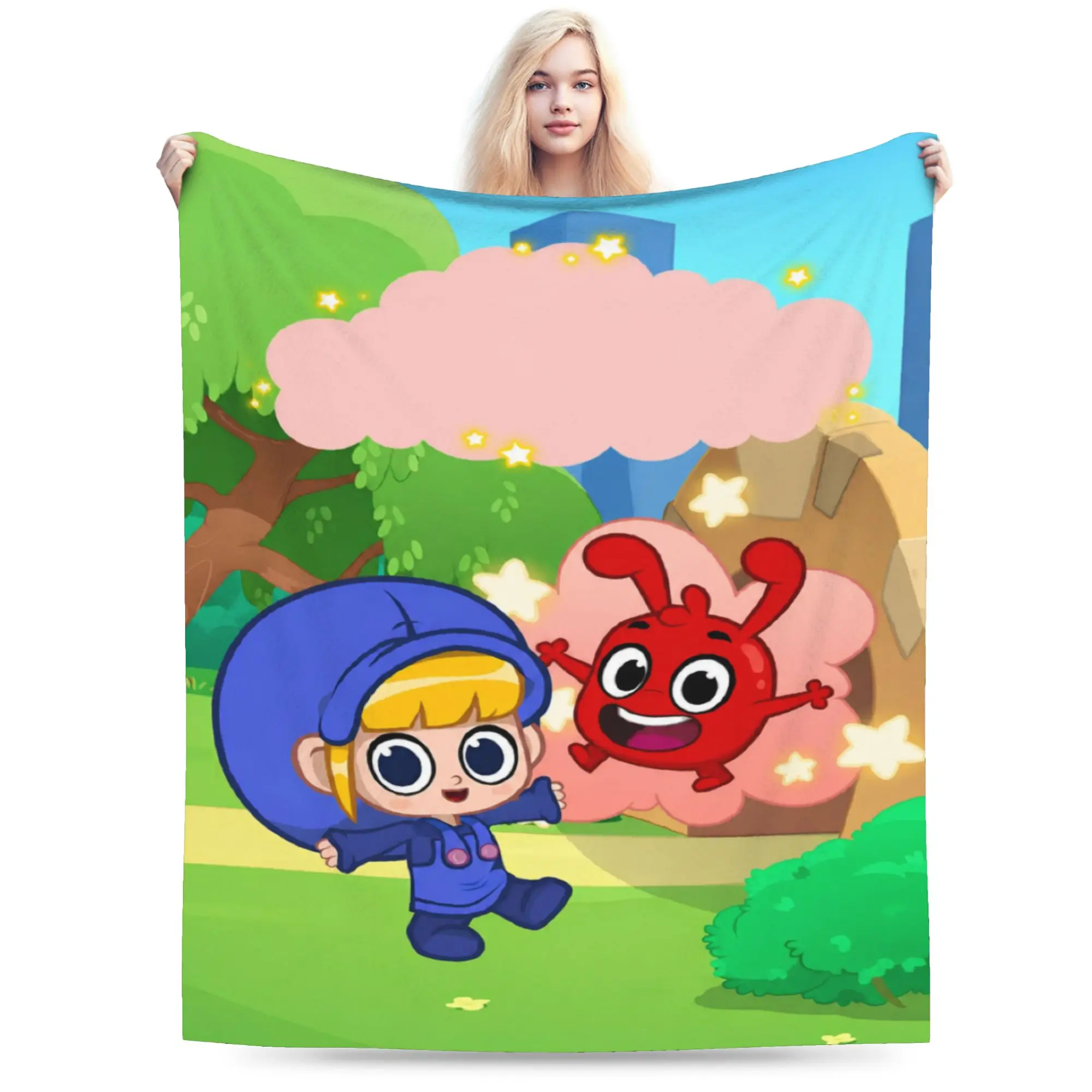Comfort My Magic Pet Morphles Blanket Stuff Room Decorative  Throws And Blankets Lightweight Thin Fleece for Outdoor