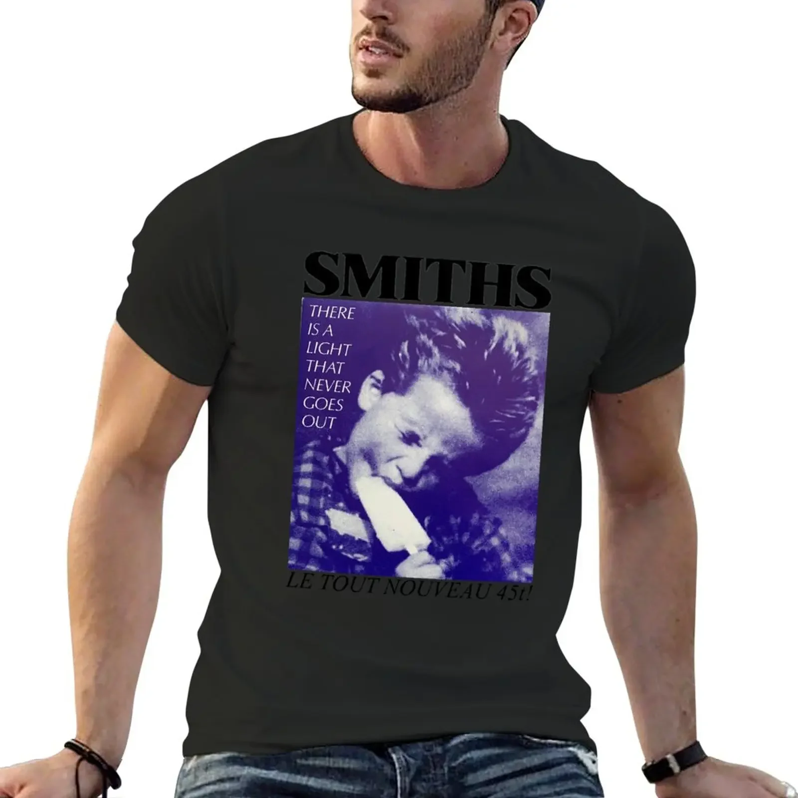 New The Smiths T-shirt,There is a light that never goes out T-Shirt Tee shirt T-shirt short plus size t shirts men clothing