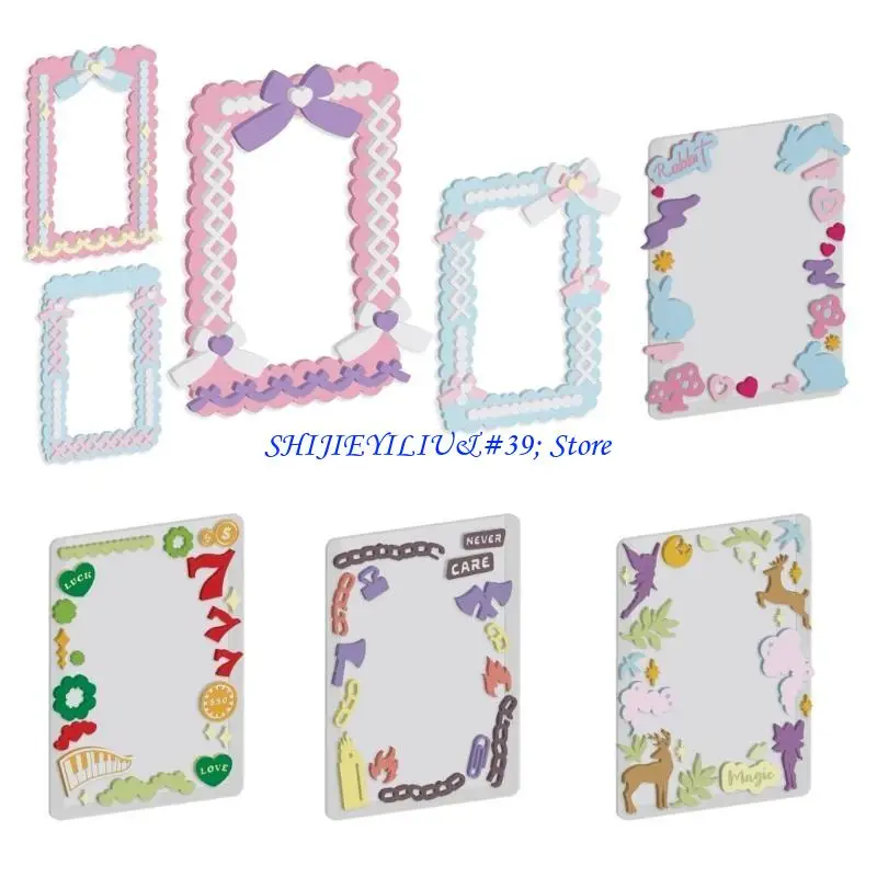 

E21F DIY кристаллическая эпоксидная фоторамка, форма для зыбучих песков, силиконовая форма, фоторамка, украшения, литейная форма