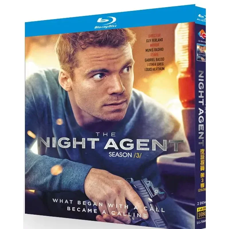 The American Drama Dark Night Intelligence Man Season 1-3 Brand New Unopened Box