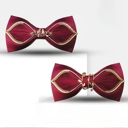 Wedding Bow Tie Men's Formal High-end Suit Shirt Accessories Gifts Business Bowtie Multicolor (Price Only Includes BowTie)