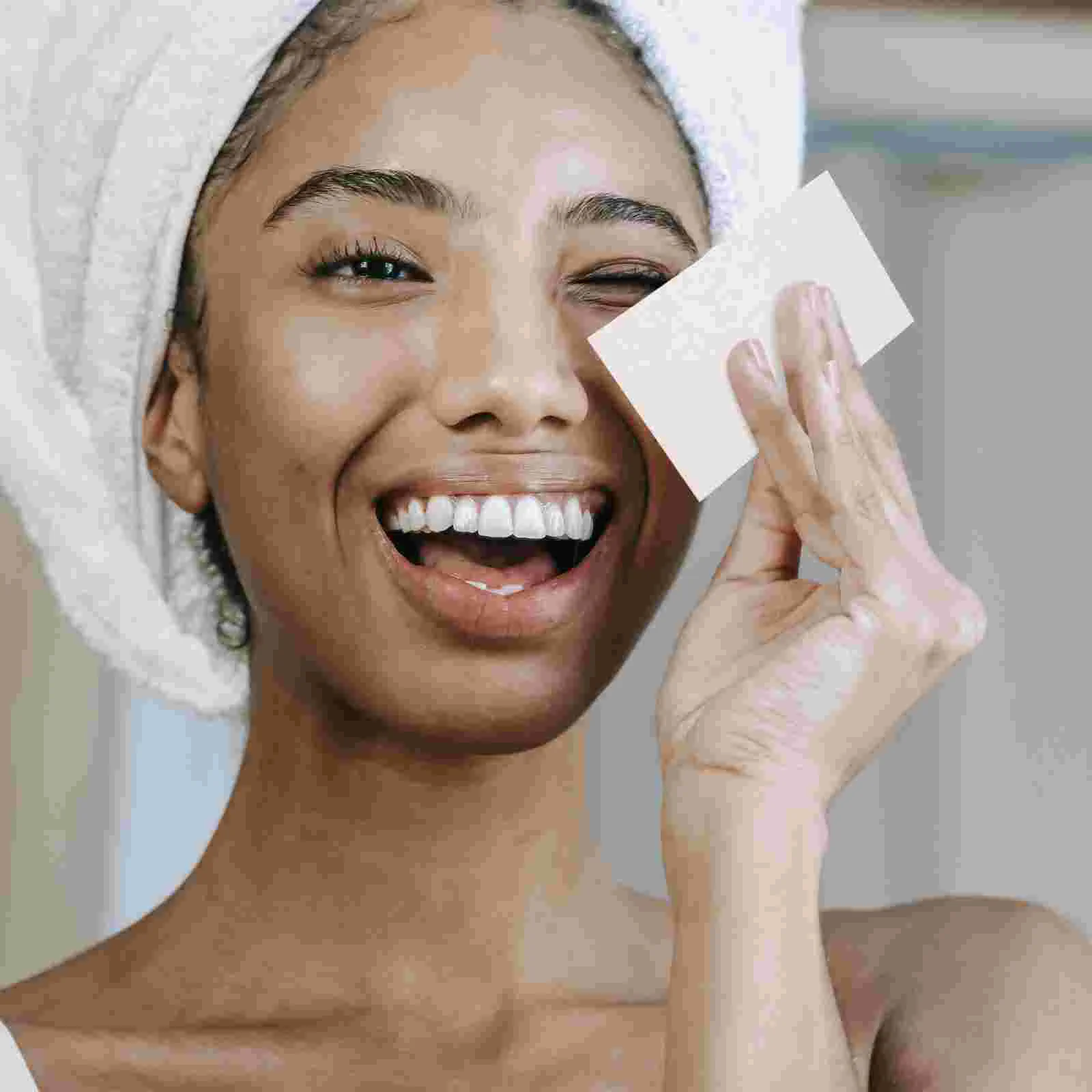 Papel absorvente de óleo, Folhas absorventes de óleo para pele oleosa, Remover óleo, 300 pcs