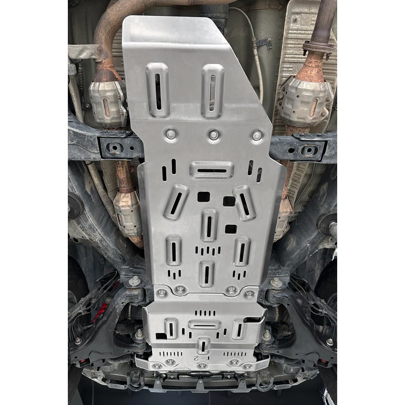 Al-Mg سبيكة تويوتا تندرا حماية الهيكل السفلي على الطرق الوعرة لوحة التزلج للمركبات #4