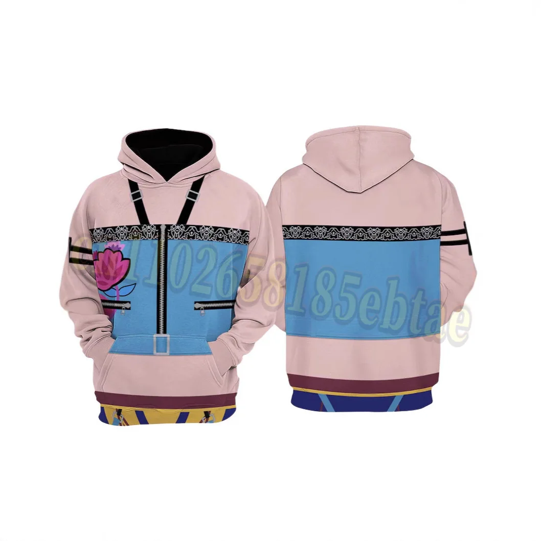 New KPop Demon Hunters Cosplay Hoodies 3D Print Men Women Anime Sweatshirt Jogger Pullover Autumn/Winter Oversized Y2k Tracksuit