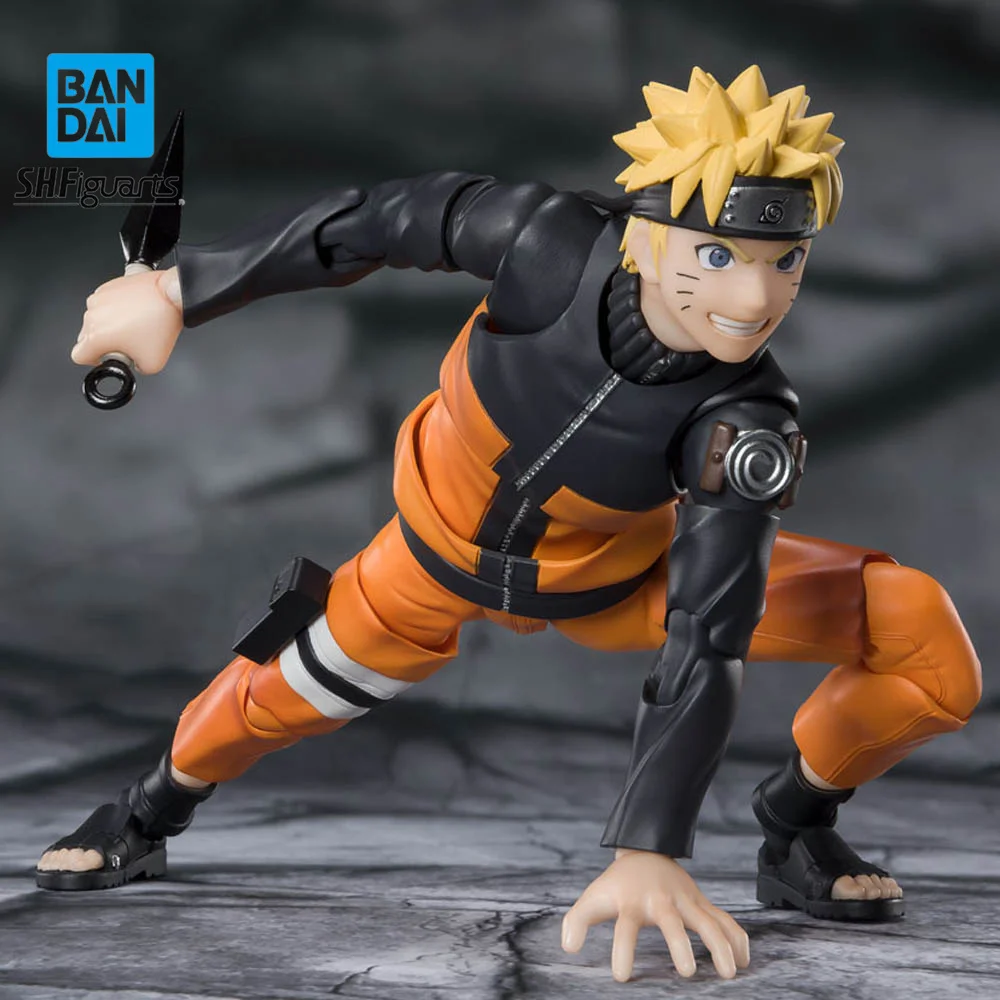 

Original Bandai SHFiguarts Uzumaki Naruto NARUTO 15CM Anime Action Figure Collectible Model Toy Dolls Ornaments Festival Gift