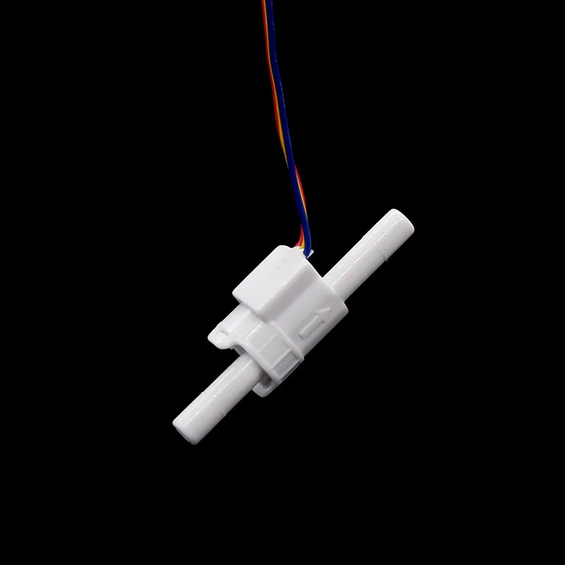 Hall Effect Water Flow Meter, Water Flow Sensor for Water Dispensers and Coffee Machines, 2-point Quick-connect Interface