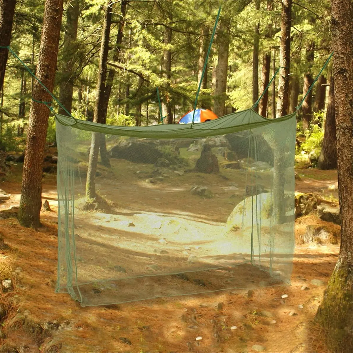 N14R Top Camping Tent Net Mosquito Mesh Tent Outdoor Net for Camping Hiking Backpacking Outdoor Travel Fishing Hiking Picnic B