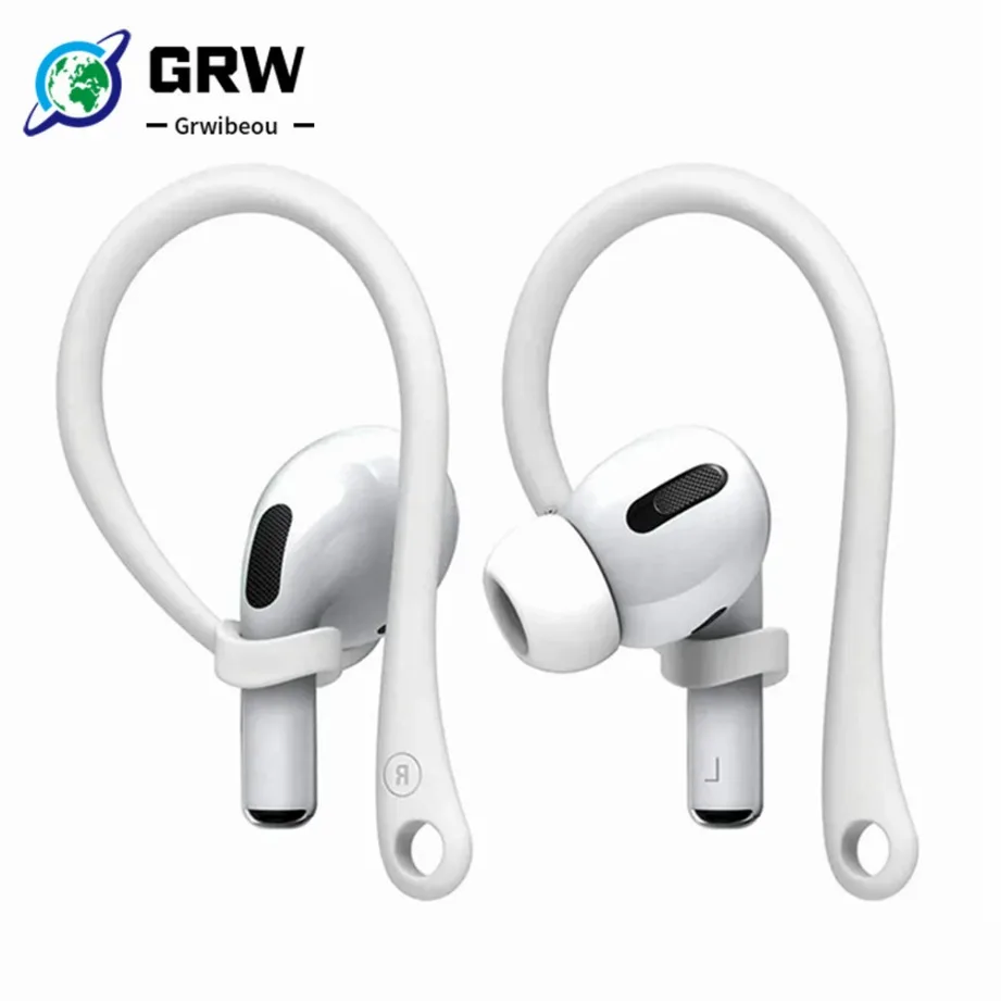 Silicone Ear Hooks For Apple Air Pods Pro2 Accessories Anti-fall Bluetooth Earphone Holder For Airpods 1 2 3 Pro Sports Earhooks