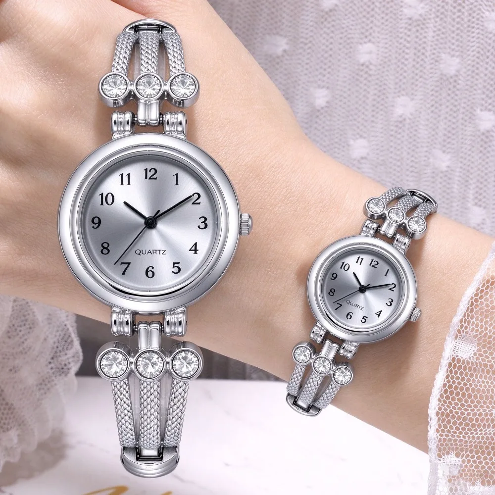 5-piece set Fashionable and elegant women's luxury watch bracelet Suitable for daily wear, parties and various occasions