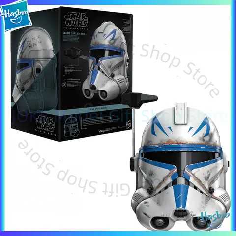 Hasbro Star Wars The Black Series: Clone Captain Rex Electronic Helmet Wearable Cosplay Props Brand New Unopened in Stock