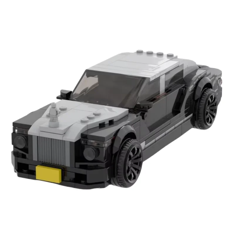 Modèle de voiture de sport MOC - Blocs de construction de jouets d'assemblage de petites particules 401 pièces - Convient à tous les amateurs. Décoratif de bureau