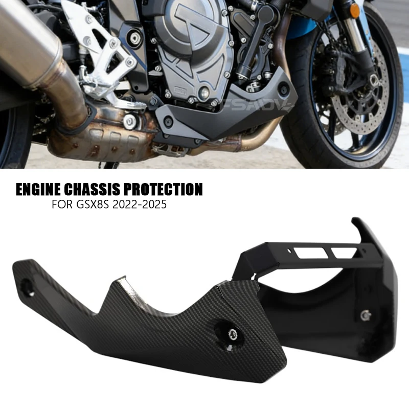 

New Engine Chassis Shroud Fairing Exhaust Shield Guard Protection Cover Fit For Suzuki GSX 8S GSX8S GSX-8S 2022 2023 2024 2025