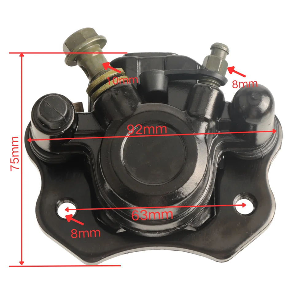 ATV Back Disk Brake Caliper Holder Slave Cylinder Fit 50 70 90 110 125 150cc Four Wheeler Main Brake Caliper