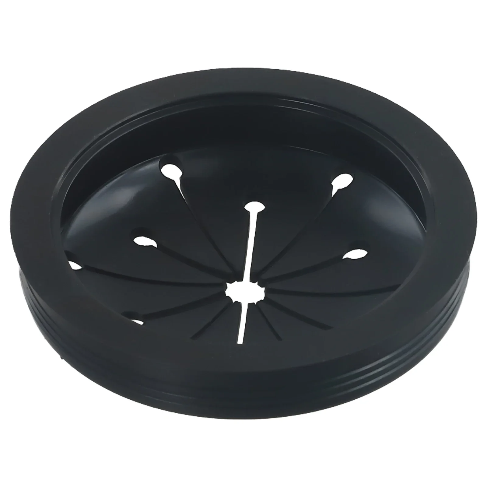Black Food Waste Processor Splash Proof Ring Sealing Plug Kitchen Waste Shredder Supplies Replacement For Sink Waste Treatment