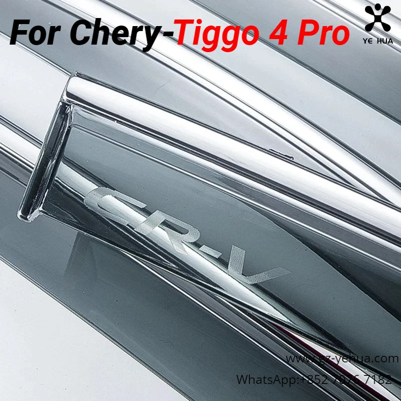 For Chery Tiggo 4 Pro 2020 2023 Car Windows Visor Rain Eyebrow Rainproof Board Automobiles Parts  Accesorios Para Auto Tools