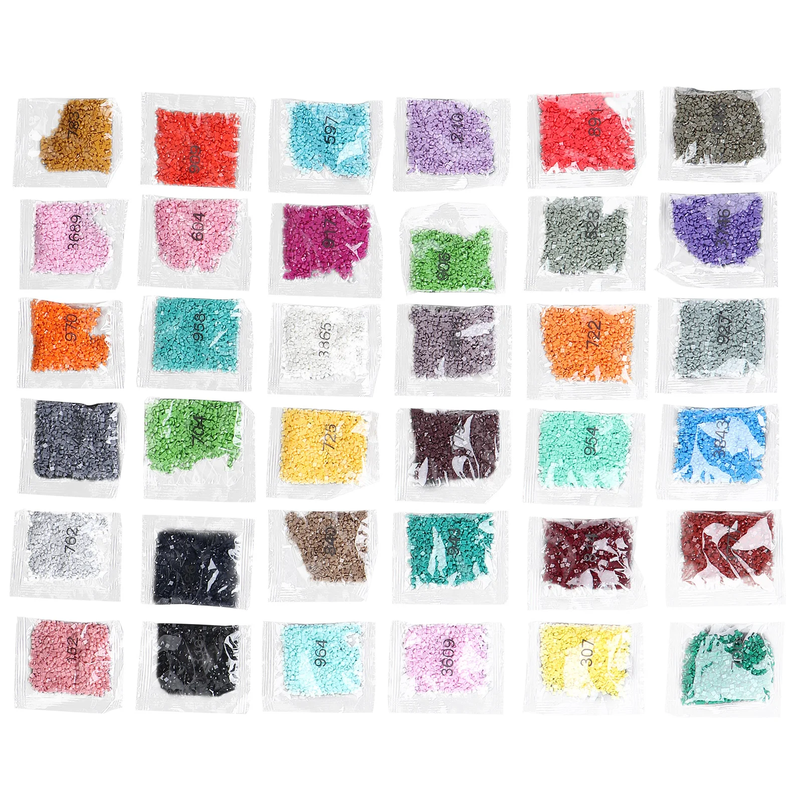 

Square Diamond Bag Rhinestones DIY Beads Painting Materials Tool Diamonds Resin Supplies Handmade