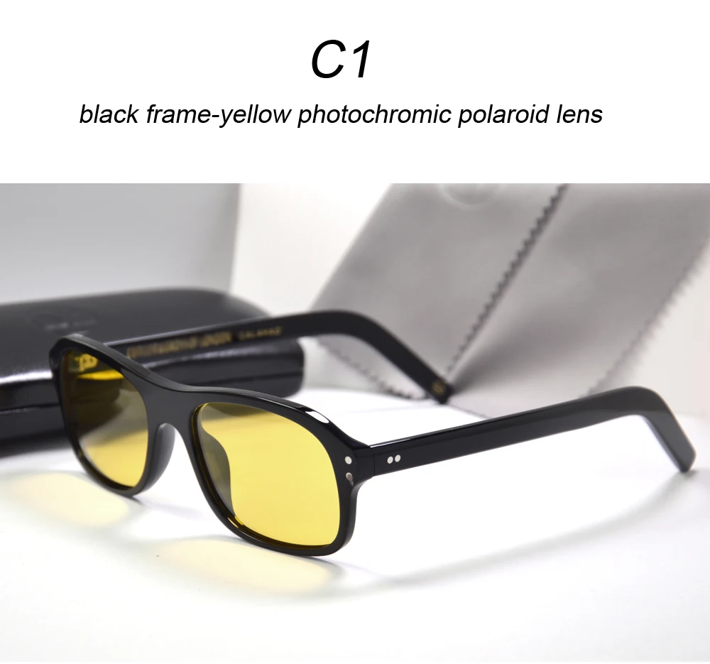 Platz Sonnenbrille für Männer Kingsman Sonnenbrille UV400 Schutz Polarisierte Anti-glare Auto Fahren Brille Nacht Guide Gläser – Detail 6