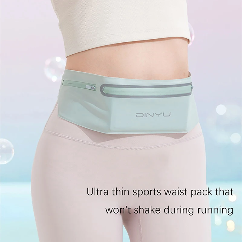 Sports Waist Pack Fanny Pack Wallet Adjustable Men Women Running Pouch Belt Portable Phone Holder Gym Bum Bag