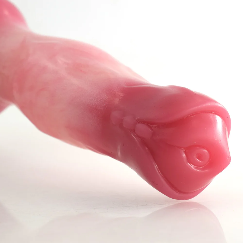 NNSX Dog Dildo Knot Anal Plug with Suction Cup Alien Fantasy Animal Penis Monster Cock Vagina Masturbator Sex Toys for Women 18+