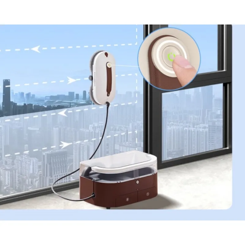 

All-self electric household glass cleaning artifact to clean windows