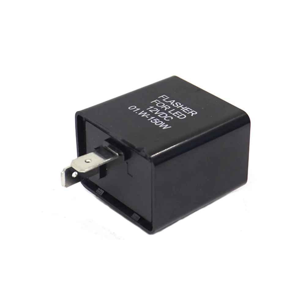 1 Set LED Light Turn Signal Controller & Flasher Relay for Electric Vehicles and Motorcycles