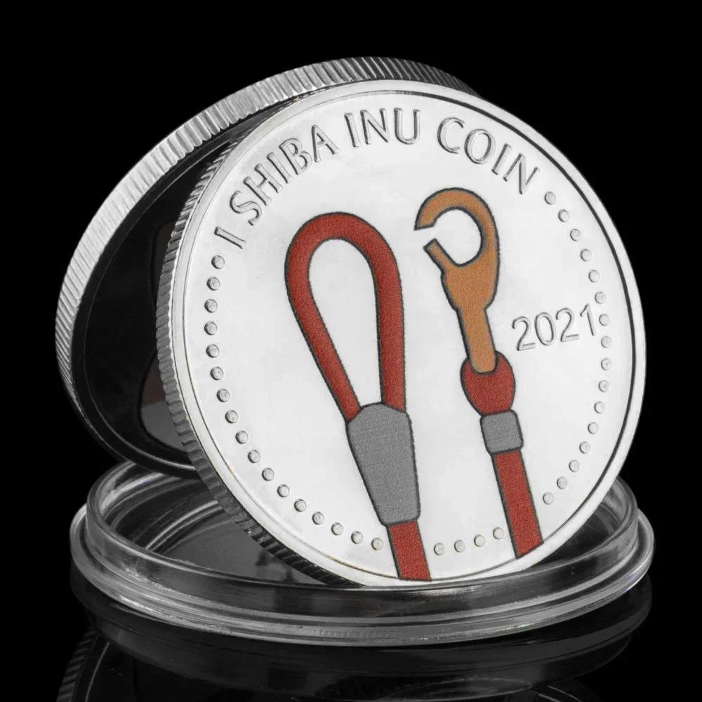 Dogecoin Killer Shiba Inu SHIB تذكارية عملة CRYPTO معدن مطلية بالذهب عملات معدنية قابلة للجمع Doge Killer هدية