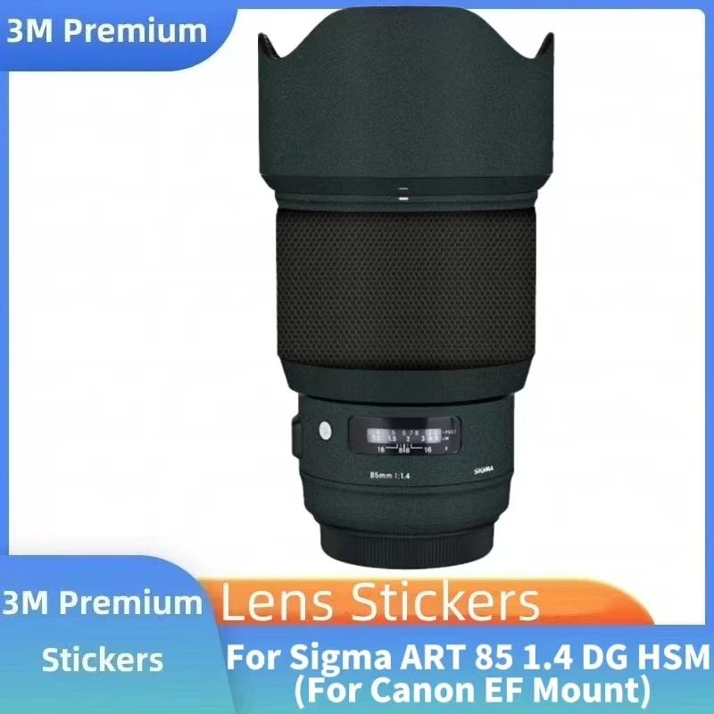 For Sigma ART 85 1.4 DG HSM (For Canon EF Mount) Decal Skin Vinyl Wrap Film Camera Lens Body Protective Sticker 85mm F1.4 F/1.4