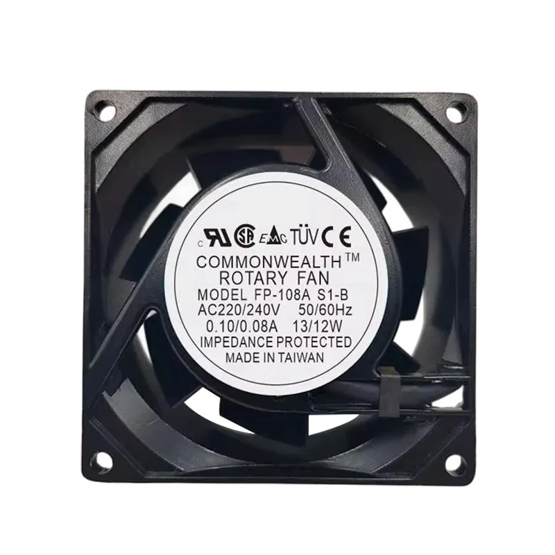 NEW ORIGINAL FP-108A-S1-B AC 220/240V 13W/12W 8038 80*80*38mm 8cm COOLING FAN